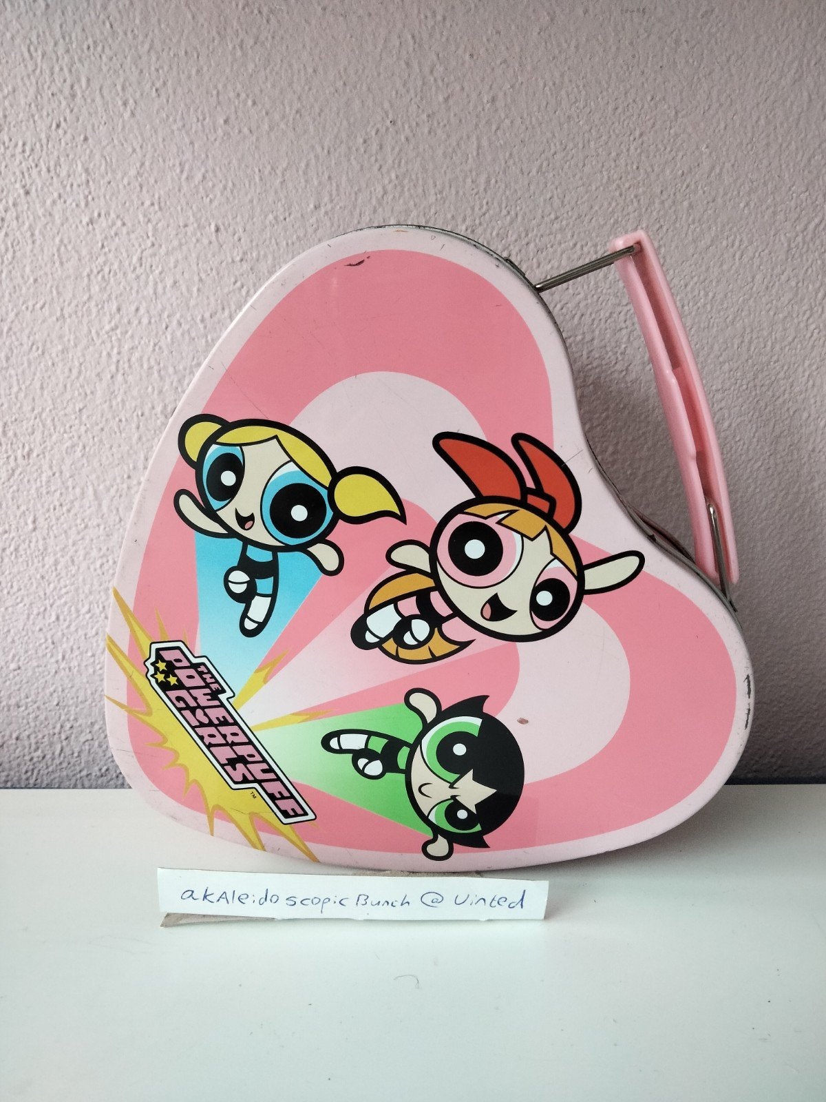Powerpuff girls blik, Ophalen of Verzenden, Gebruikt, Overige
