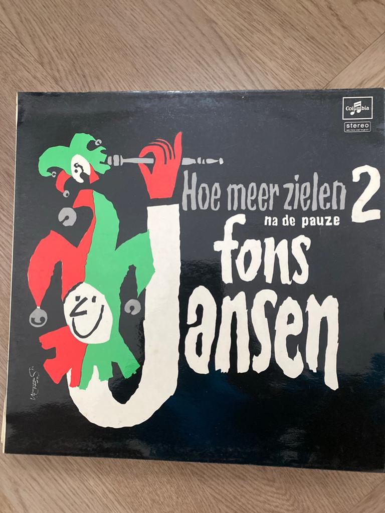 Fons Jansen - Hoe meer zielen 2 (Na de Pauze) LP, Cd's en Dvd's, Gebruikt, Overige genres, Ophalen of Verzenden, 1970 - 1979