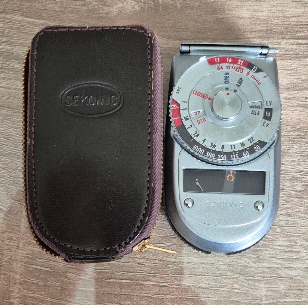 Sekonic belichtingsmeter., Ophalen of Verzenden, Zo goed als nieuw, Compact, Overige Merken