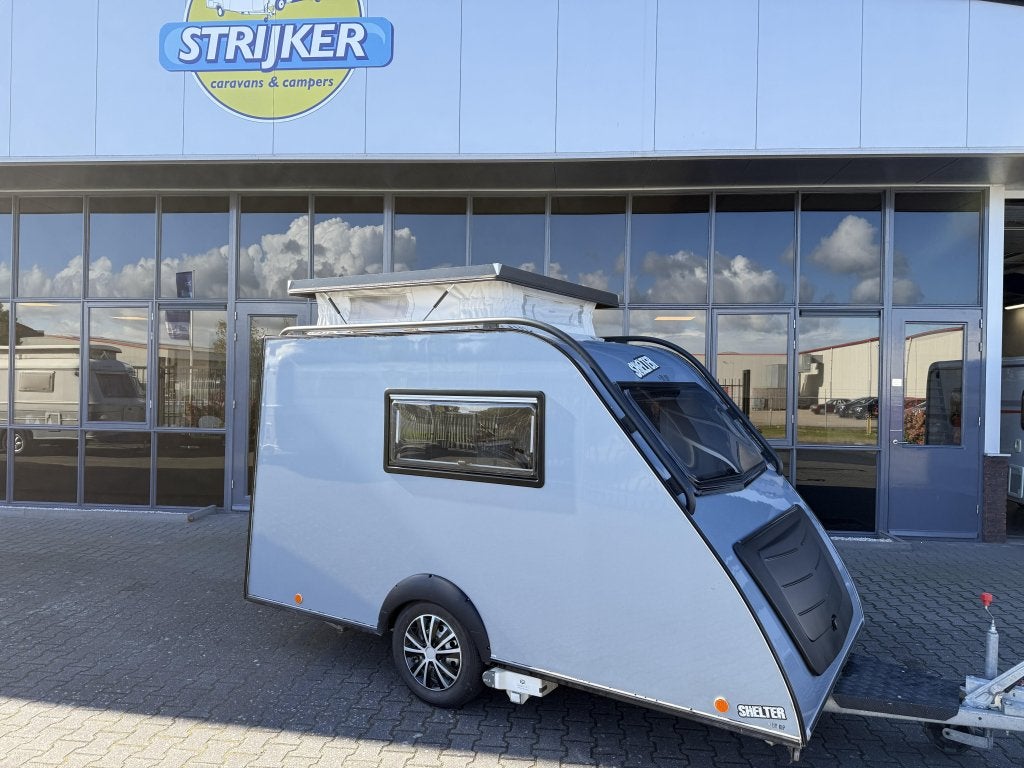 Kip Shelter PLUS Langslaper 750KG + Mover+ Bovag 2026 BJ2017, Caravans en Kamperen, Luifel, Kip, Tot en met 2, Bedrijf