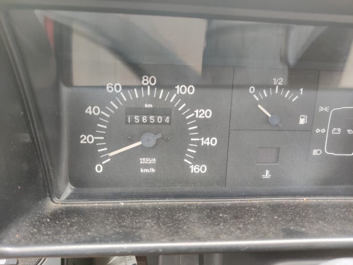 Fiat Panda 1.1 IE Selecta AUT E2 1994 Rood, Auto's, Stof, 750 kg, Origineel Nederlands, 50 pk