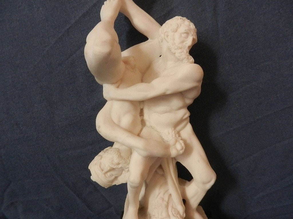 Uitstekende replica Hercules en Diomedes G Ruggeri h 25,9 cm, Ophalen of Verzenden, 20 - 50 cm, Scène, Beeld