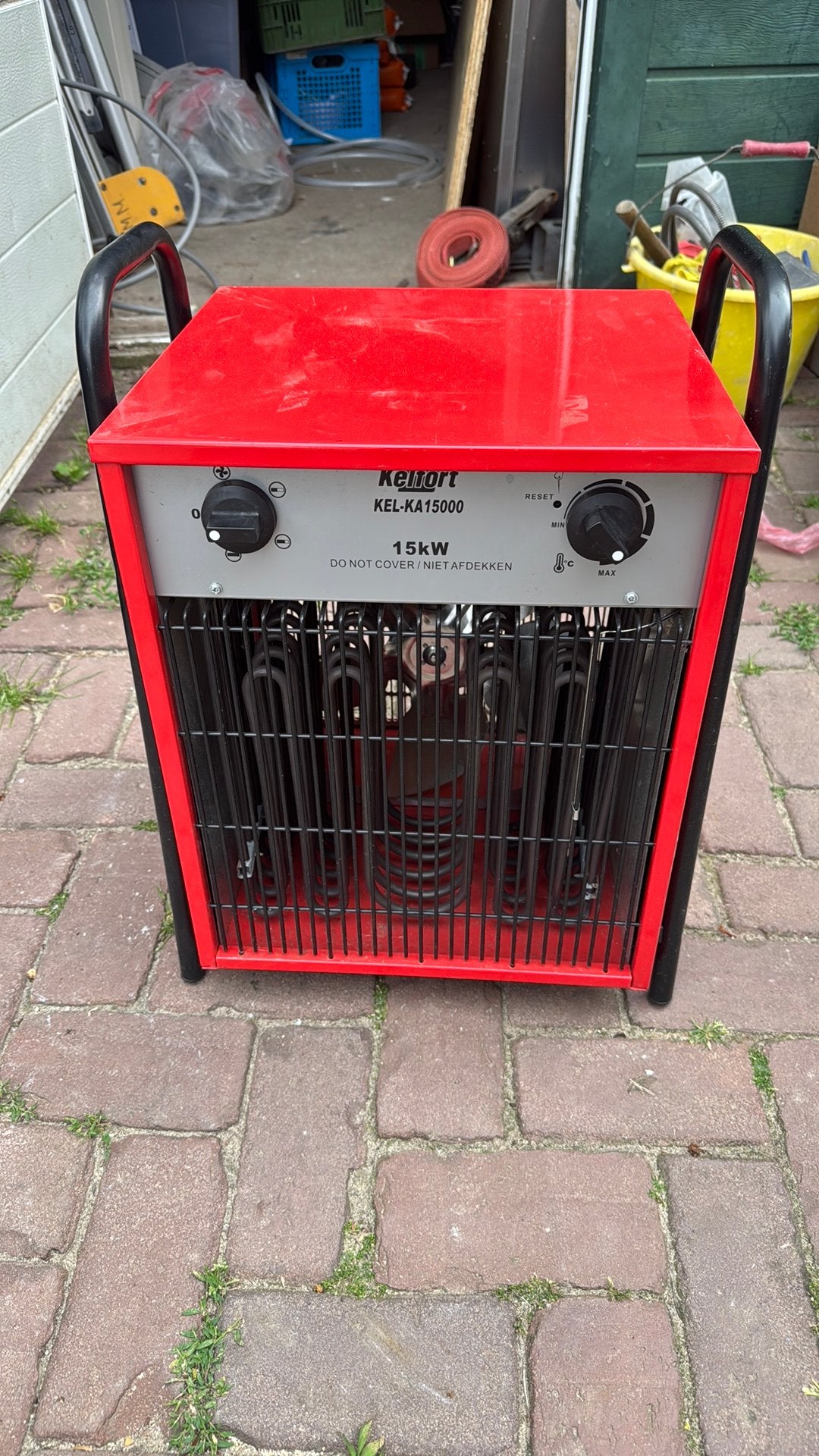 Bouw kachel 400v defect, Ophalen, 30 tot 80 cm, Kachel, Minder dan 60 cm