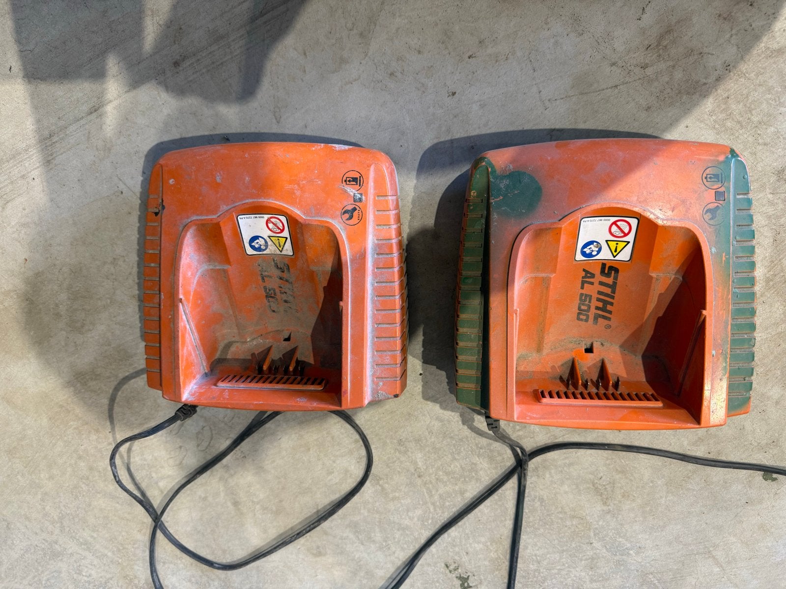Stihl AL 500 Snellader  (per stuk of samen te koop), Ophalen, Gebruikt