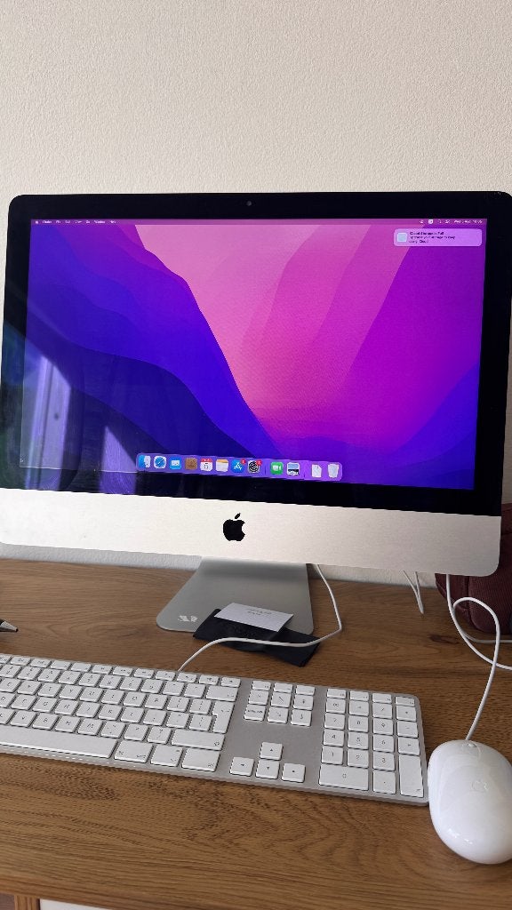 iMac 250GB iOS Monterrey intel core i5 (late 2015), Ophalen, Zo goed als nieuw, IMac, 2 tot 3 Ghz
