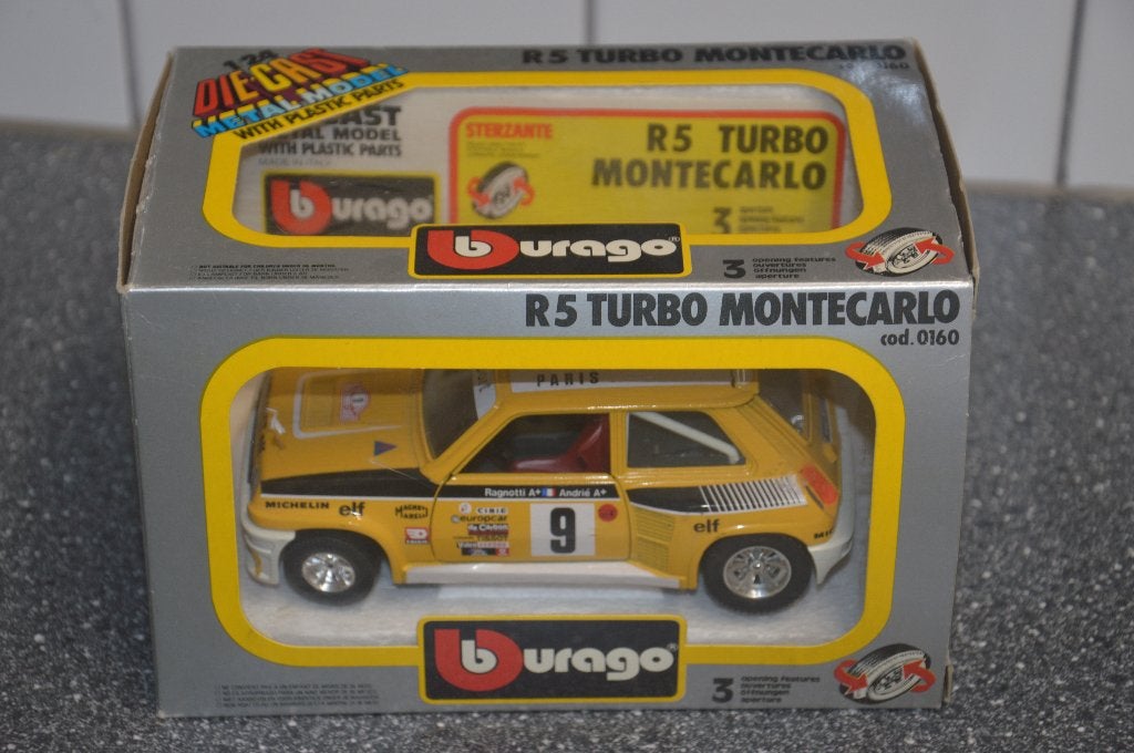 Renault R5 Turbo Montecarlo, Ophalen of Verzenden, Nieuw, Auto, Bburago