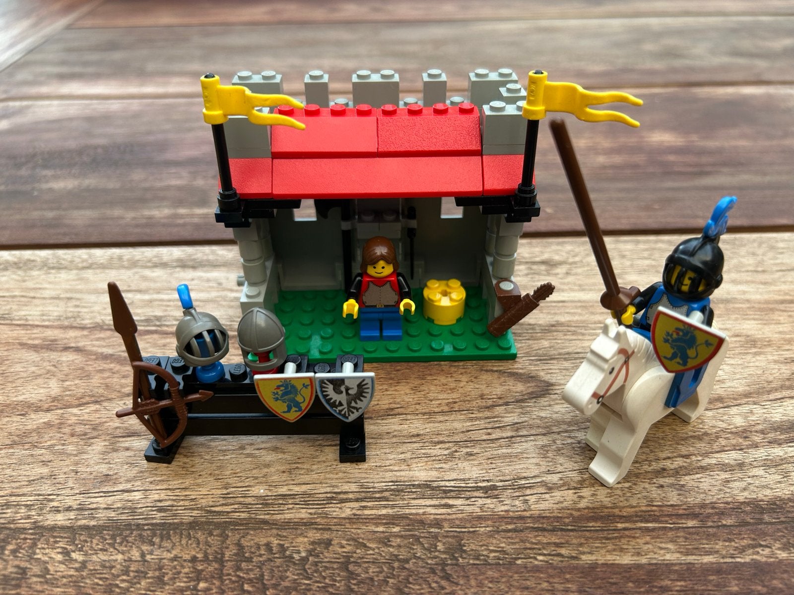 LEGO Legoland 6041 Ridder Kasteel met accessoires, Ophalen of Verzenden, Gebruikt, Overige merken