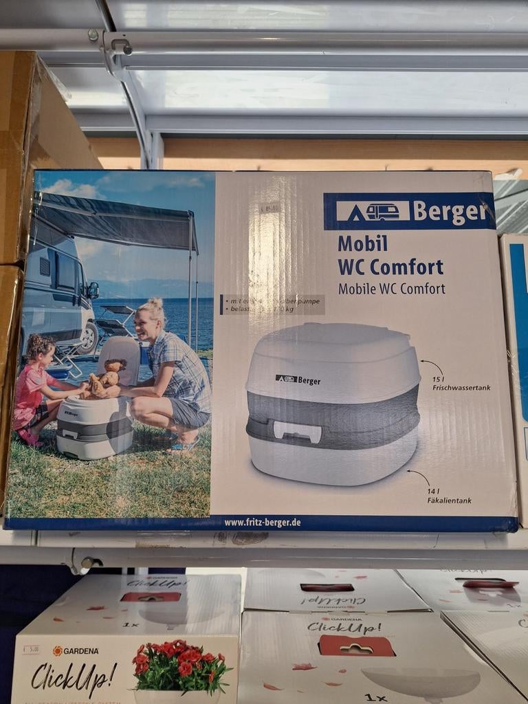 Mobil wc comfort berger, Ophalen of Verzenden, Nieuw, Overige