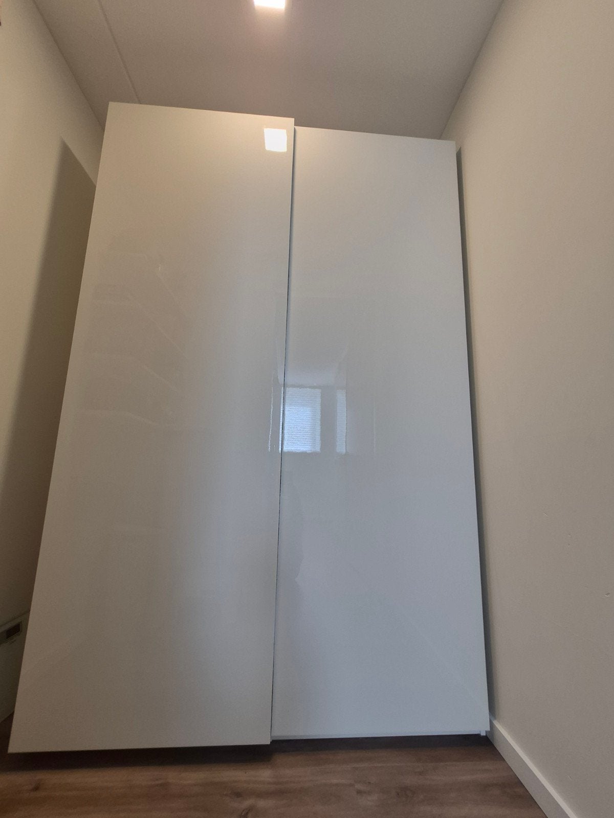 2x Schuifdeur t.b.v. IKEA PAX-kast 75x236 cm HASVIK, Ophalen, 200 cm of meer, 50 tot 100 cm, Zo goed als nieuw