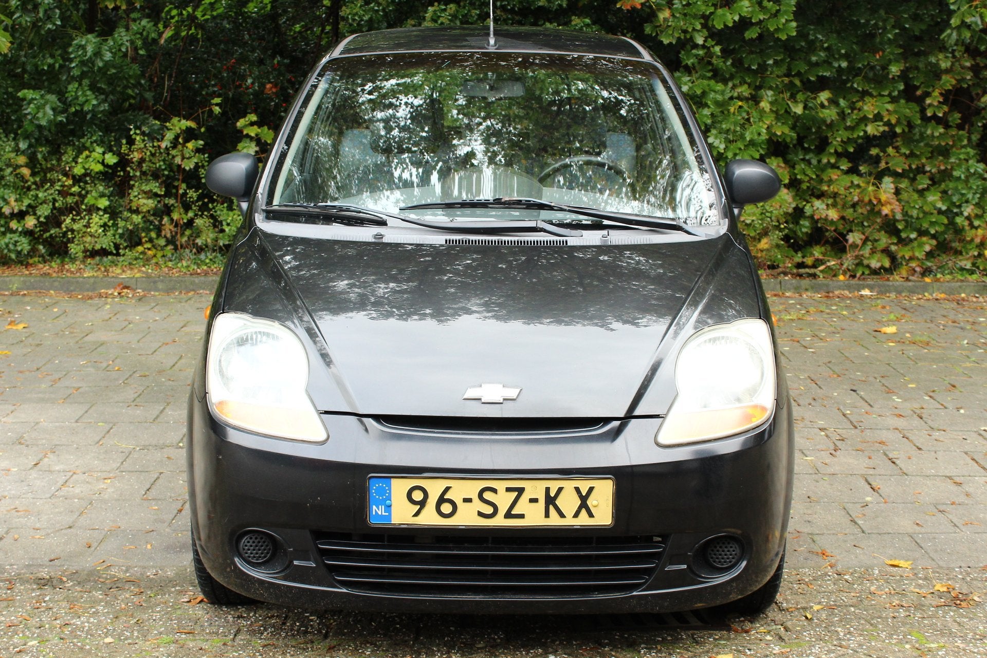 Chevrolet Matiz APK nieuw, zuinig autootje! 1.0 Style, Auto's, Voorwielaandrijving, 400 kg, Zwart, Origineel Nederlands