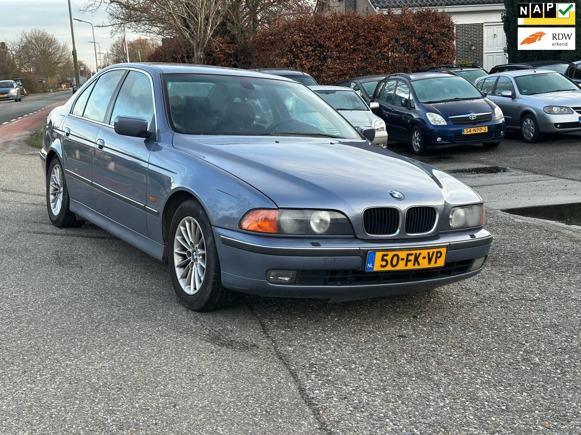 BMW 5-serie 530d Executive Automaat/Nap/Leer/Clima, Auto's, BMW, Automaat, Achterwielaandrijving, Gebruikt, 2000 kg