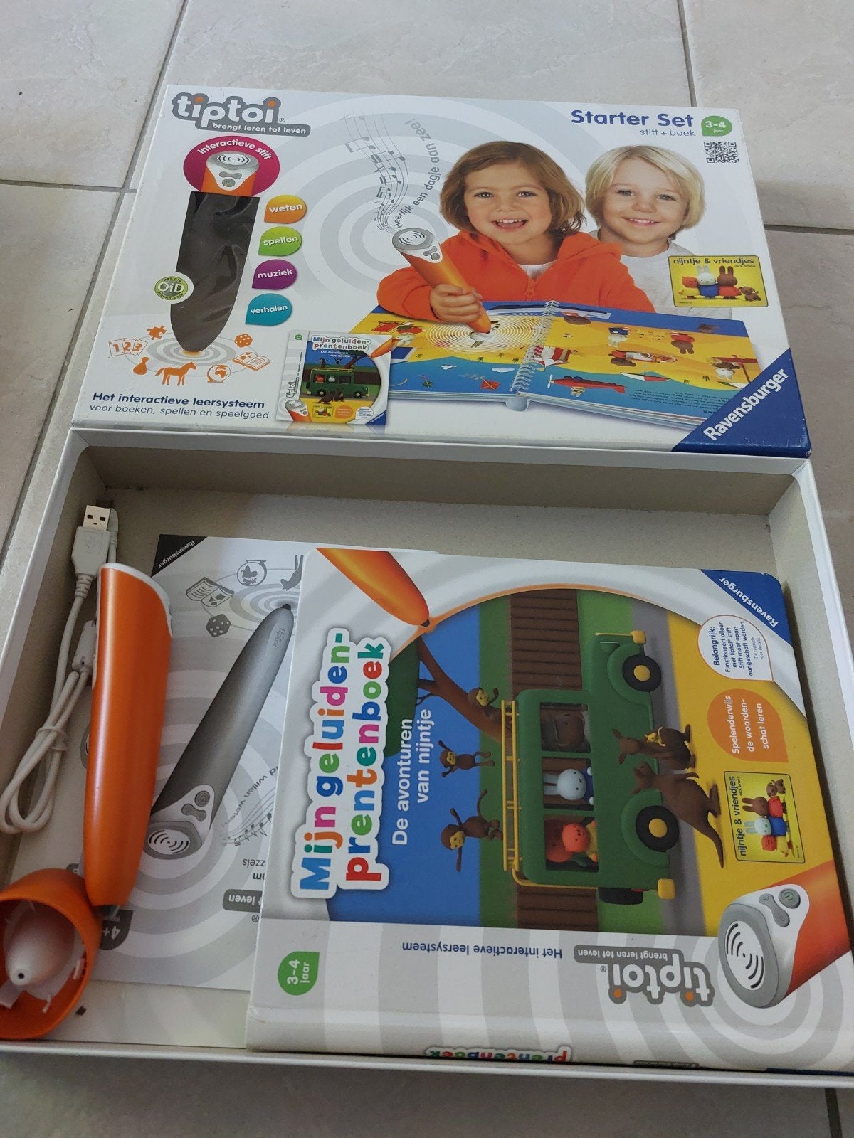 Tiptoi starter set Nijntje mijn geluiden + al mijn dieren, Ophalen of Verzenden
