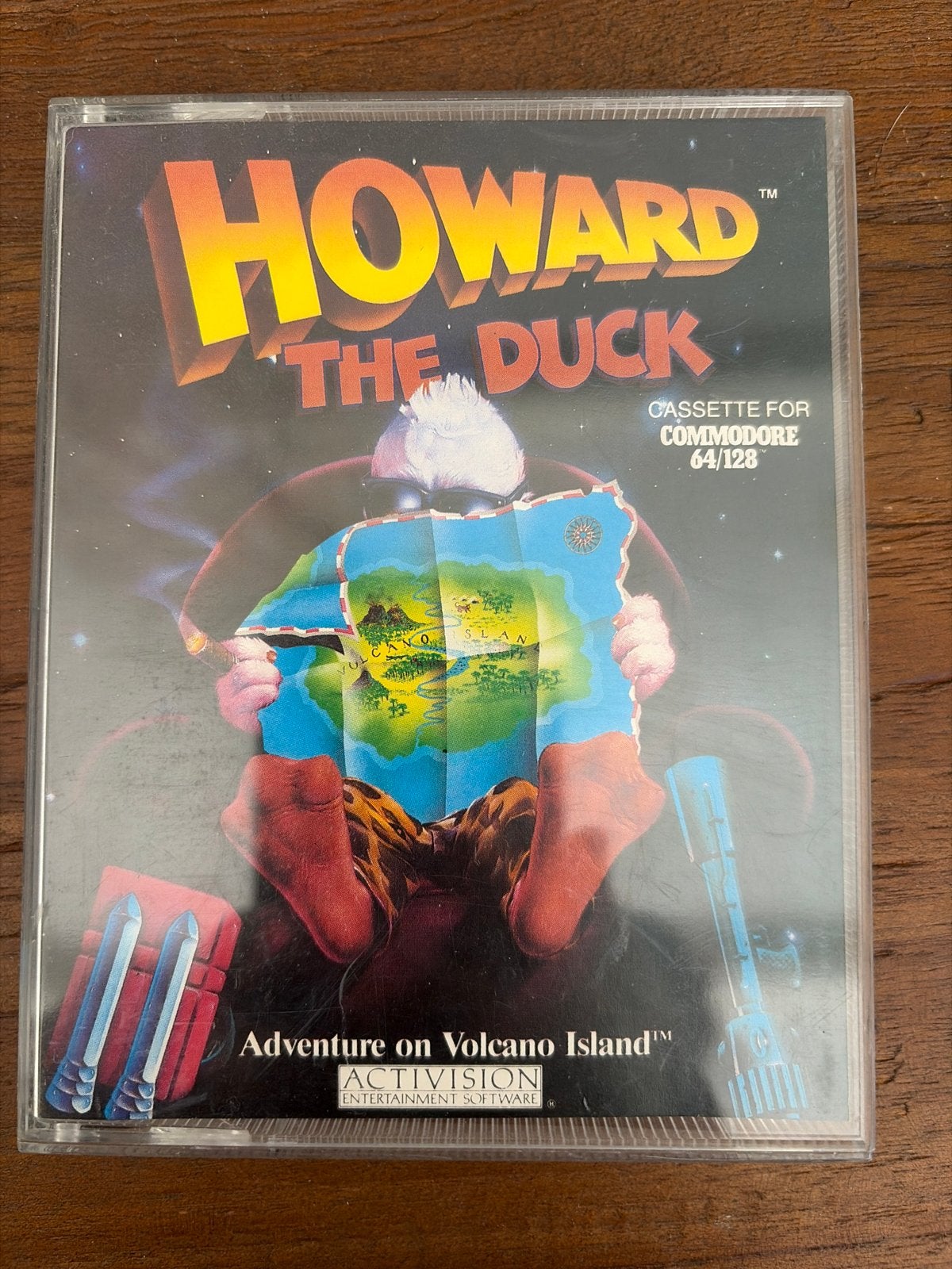 Howard the Duck - Commodore 64/128 (Activision), Avontuur en Actie, Gebruikt, 1 speler, Ophalen of Verzenden