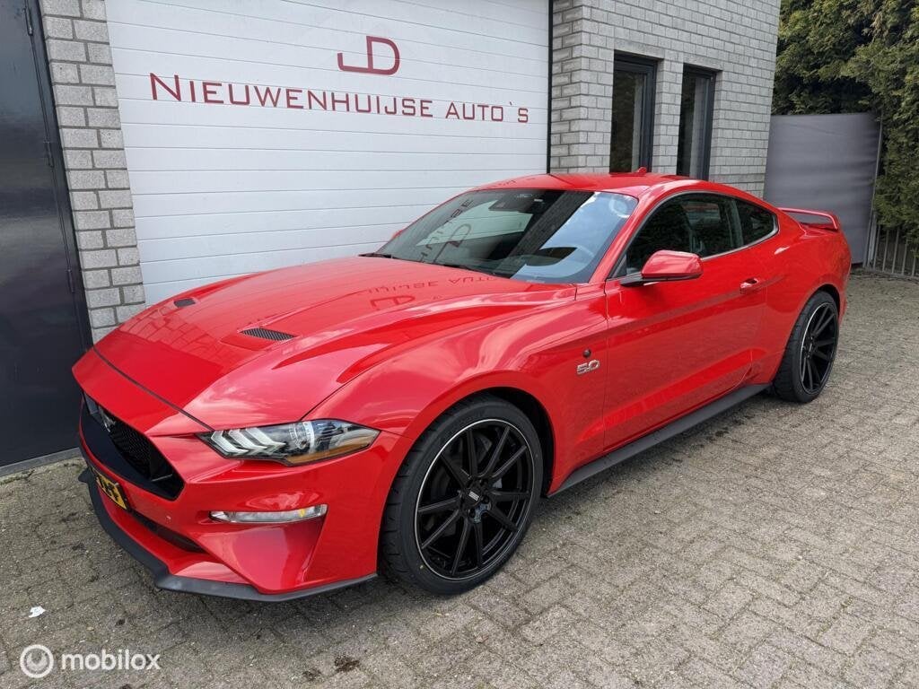 Ford Mustang GT 5.0 V8 Performance, 2021 met 8.451km!, Achterwielaandrijving, Gebruikt, 1738 kg, 4 stoelen