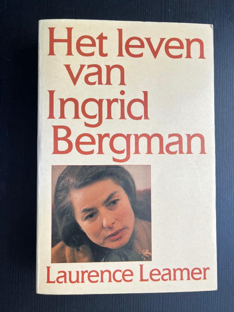 Het leven van Ingrid Bergman, Gelezen, Ophalen of Verzenden, Film, Tv en Media, Laurence Leamer