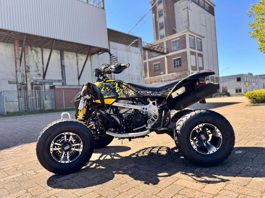 Super nette - Can am - DS 450 - Quad - Autokenteken, Ophalen, Zo goed als nieuw