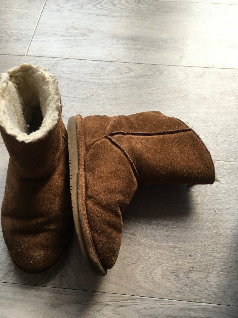 BEARPAW laarzen bruin / roze maat 36 netjes S1, Gebruikt, Meisje, Schoenen, Ophalen of Verzenden