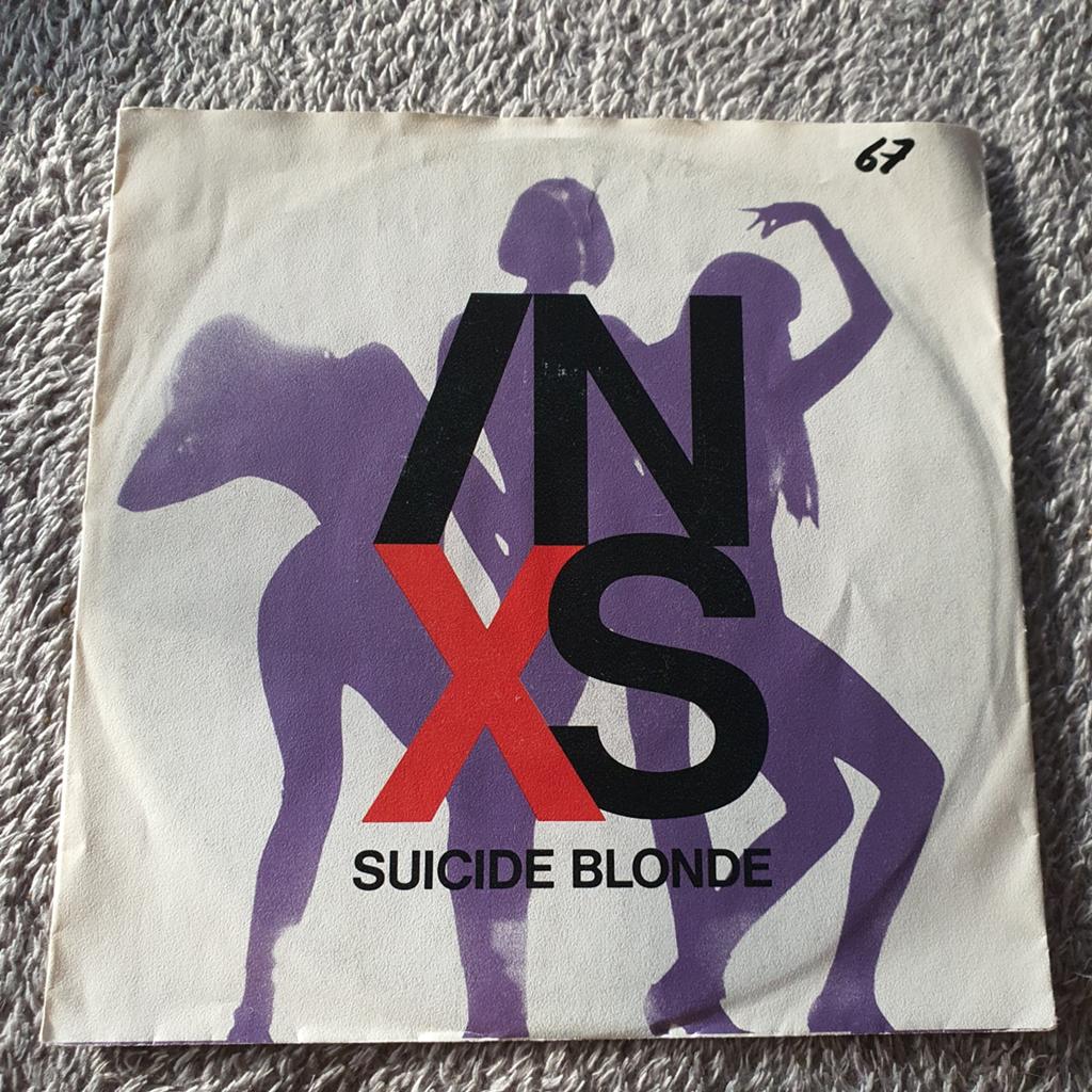 Inxs  - Suicide blonde, Cd's en Dvd's, Vinyl Singles, Ophalen of Verzenden, Gebruikt, Pop