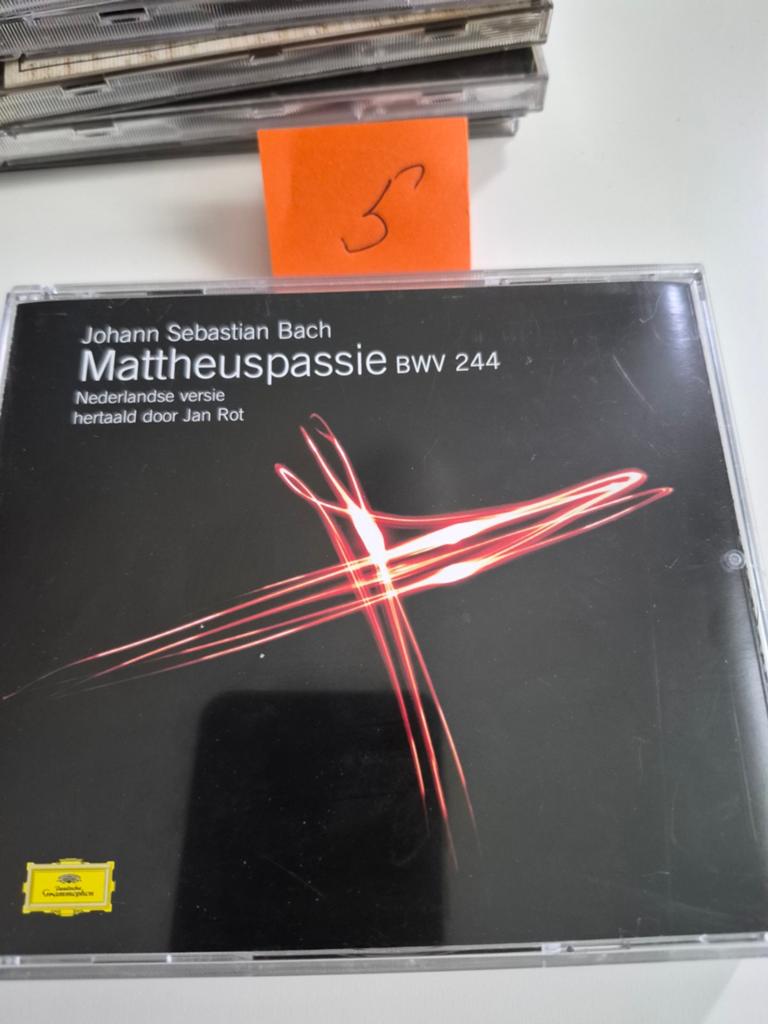 Johann Sebastian Bach - Matthäuspassie BWV 244 CD, Ophalen of Verzenden, Barok, Gebruikt, Vocaal