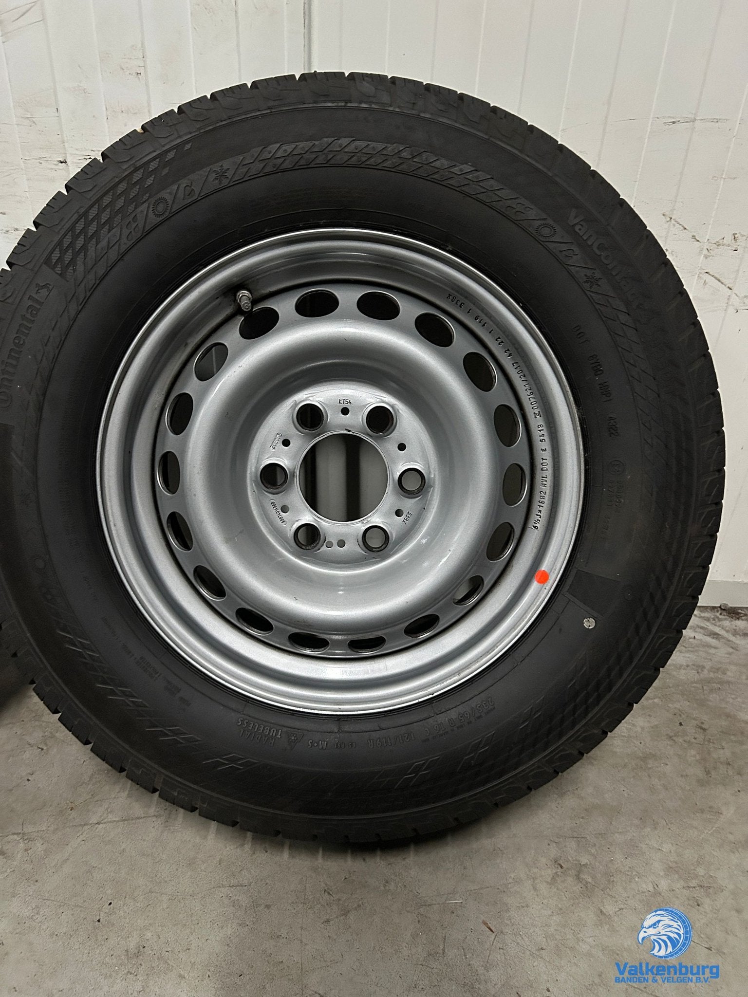 7mm! Originele Mercedes Sprinter 16 inch stalen velgen 6x130, -, Banden en Velgen, Ophalen of Verzenden, 235 mm