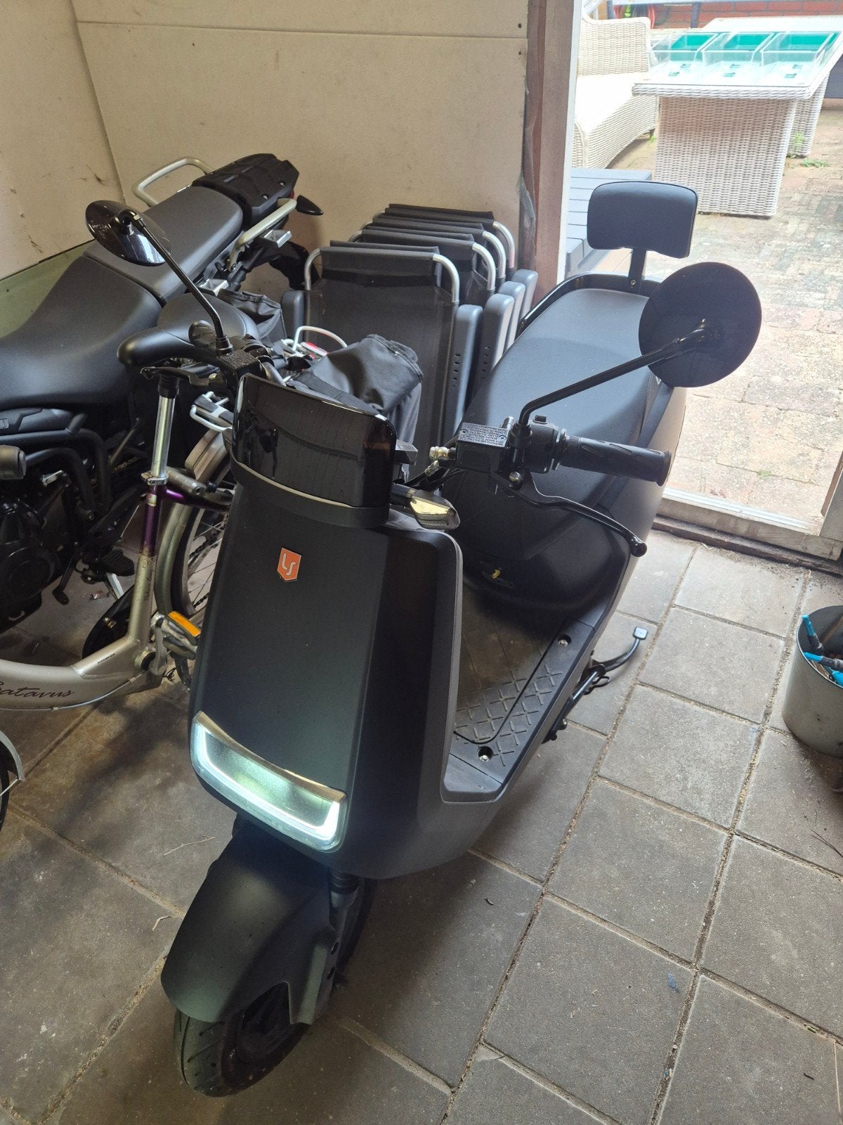 Eletrische Scooter La Souris incl 2 helmen., Fietsen en Brommers, Ophalen, Overige modellen, Maximaal 45 km/u, Elektrisch