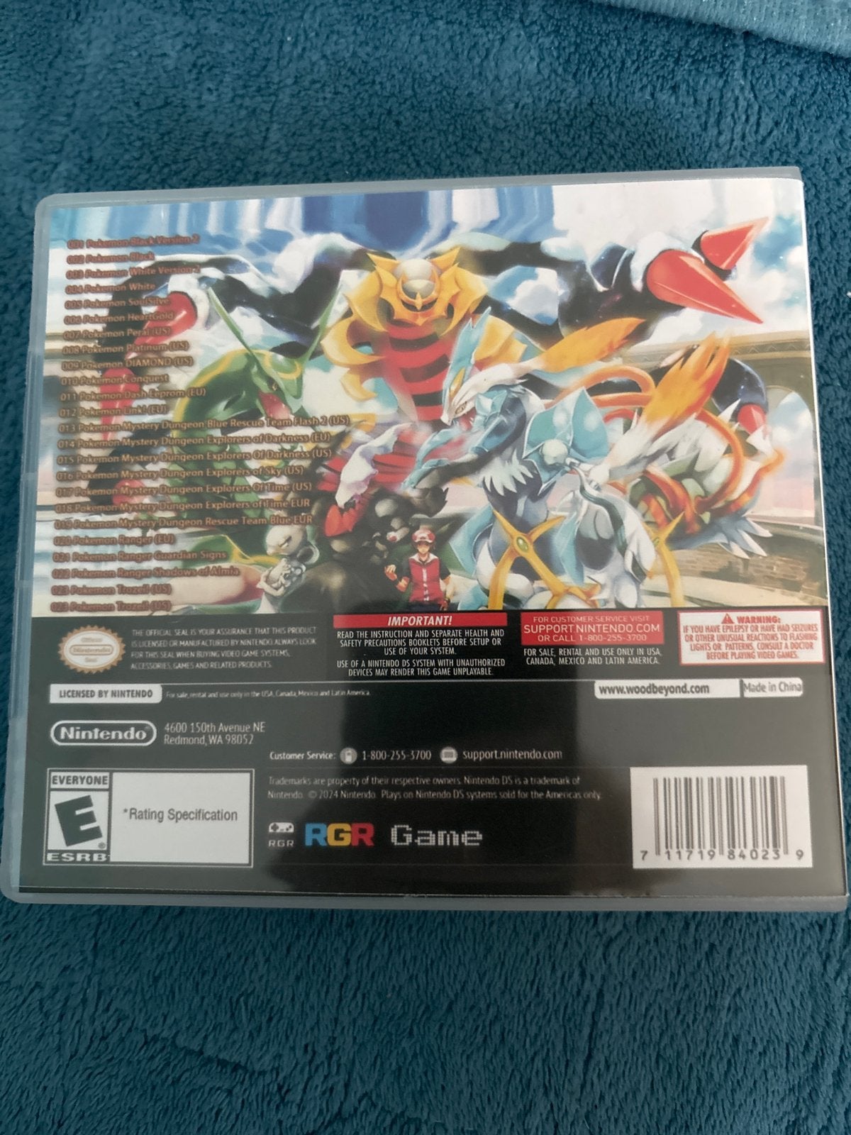Pokémon Album 23 in 1 NDS (Bootleg) - Diverse Pokémon games, Online, 1 speler, Ophalen of Verzenden, Zo goed als nieuw