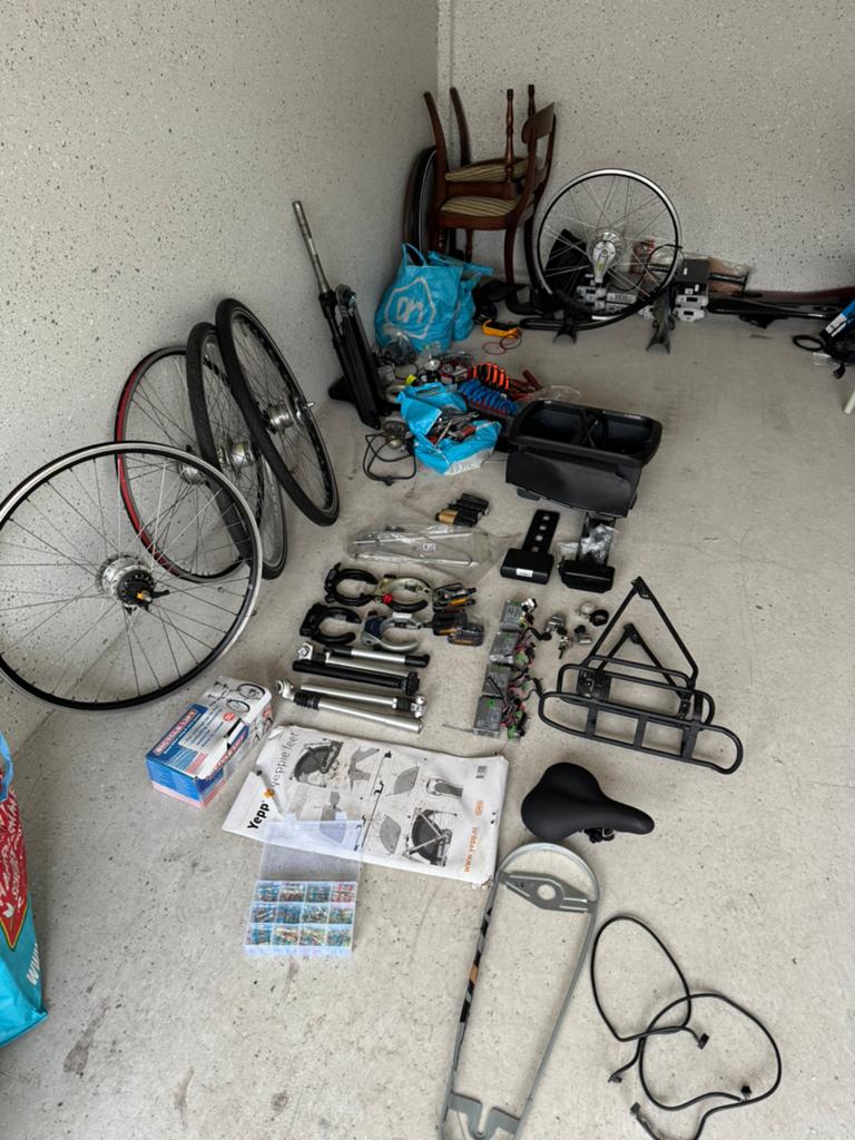 Sparta C2 C3 C4 F8E Batavus Fonk e-go onderdelen motor enz., Fietsen en Brommers, Ophalen of Verzenden, Zo goed als nieuw