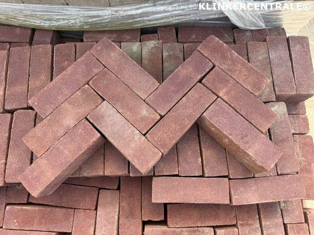 40m2 rood bordeaux gebakken klinkers 20x6,8x8cm straatstenen, Info.nl@wienerberger.com, Keramiek, Klinkers, Nieuw