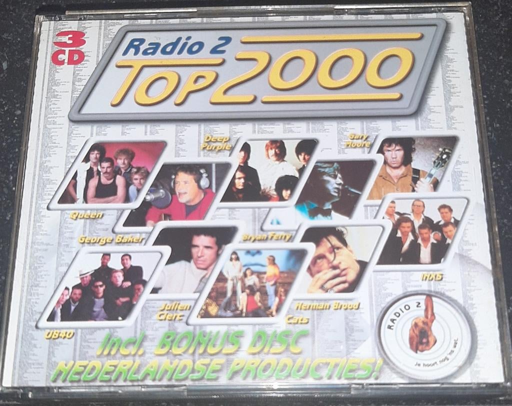 Radio 2 top 2000 editie 2004 3cd, Ophalen of Verzenden, Zo goed als nieuw, Pop, Boxset