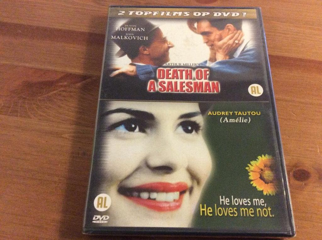 2-film box Death of a salesman & He loves me he loves me not, Vanaf 12 jaar, Ophalen of Verzenden, Nieuw in verpakking, Drama