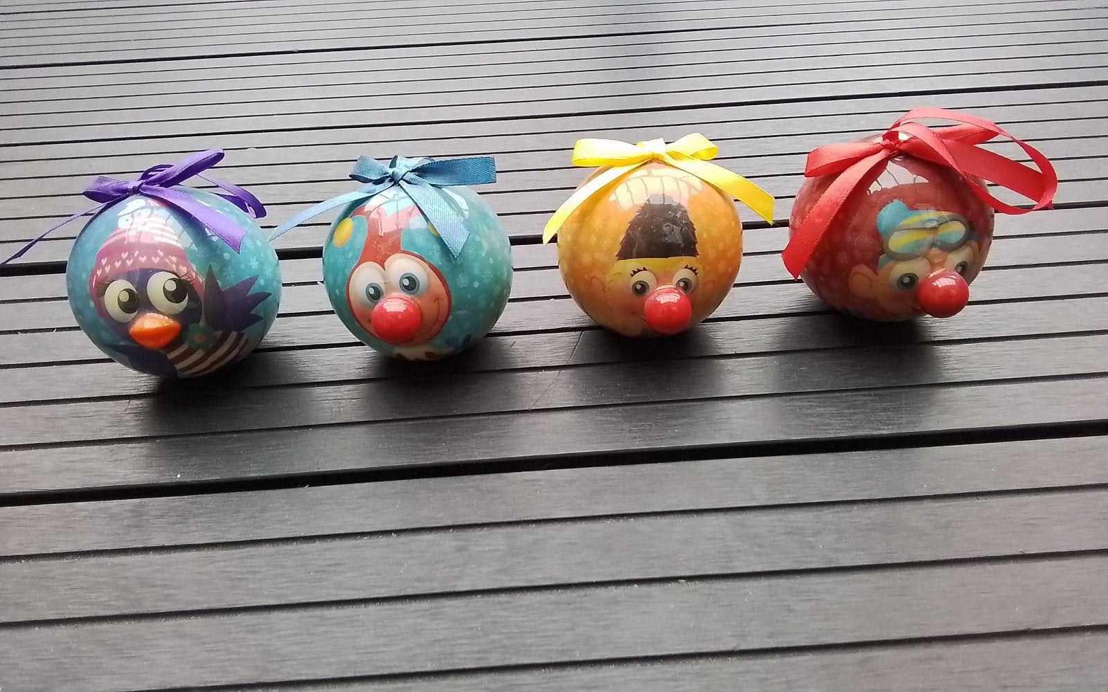 Efteling kerstballen  Jokie & Jet, Verzamelen, Ophalen of Verzenden
