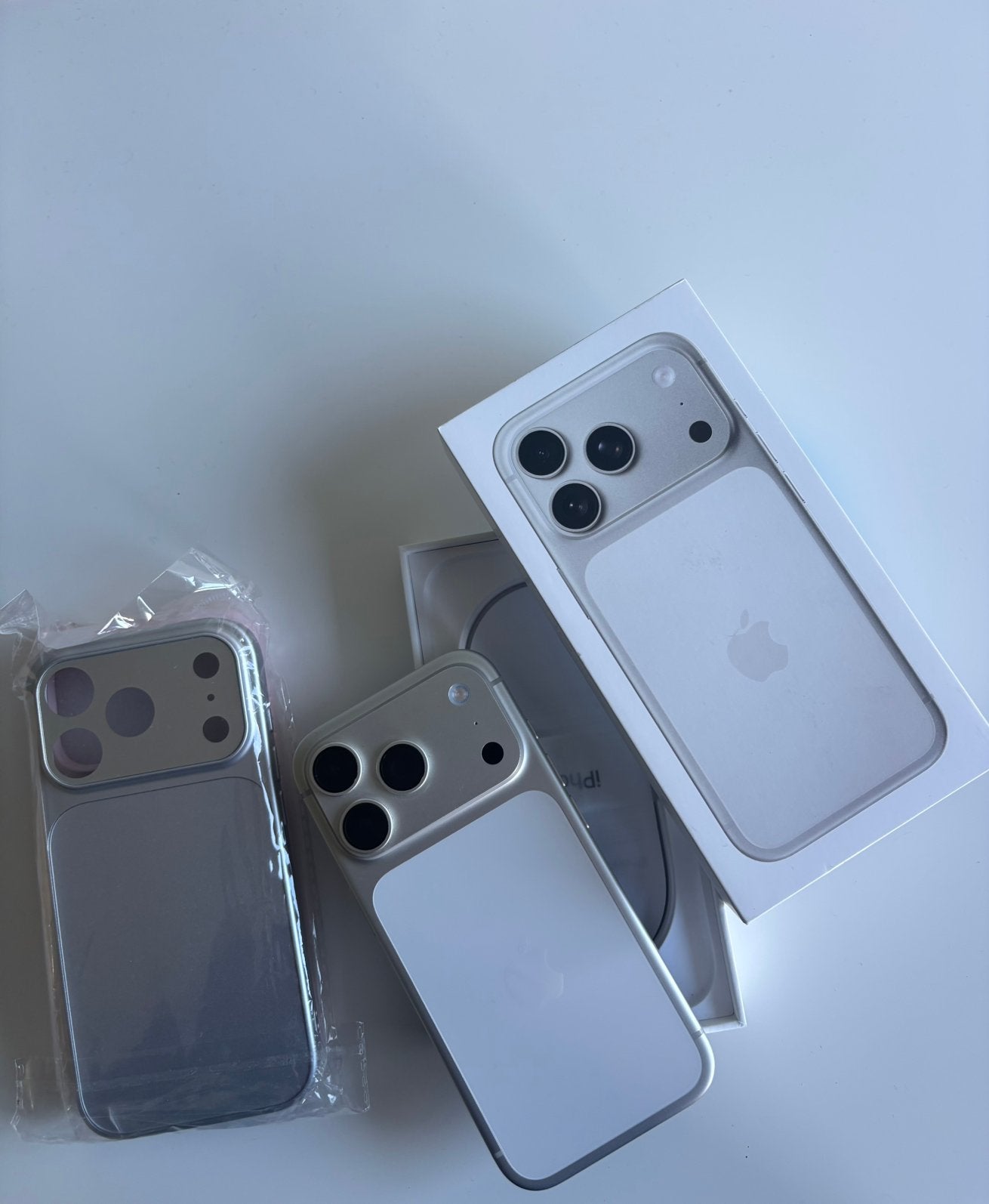 iPhone 17 Pro 256GB Zilver – 100% Batterij + Doos, 256 GB, Ophalen of Verzenden, Zo goed als nieuw, Costa's trading