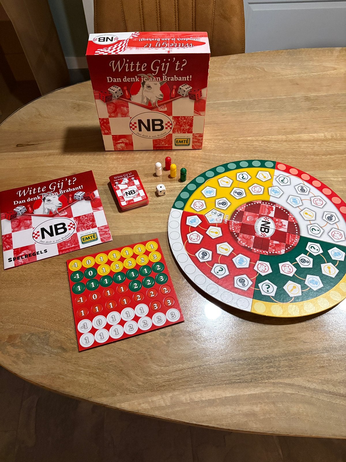 Witte Gij’t? Spel, Drie of vier spelers, Ophalen, Nieuw