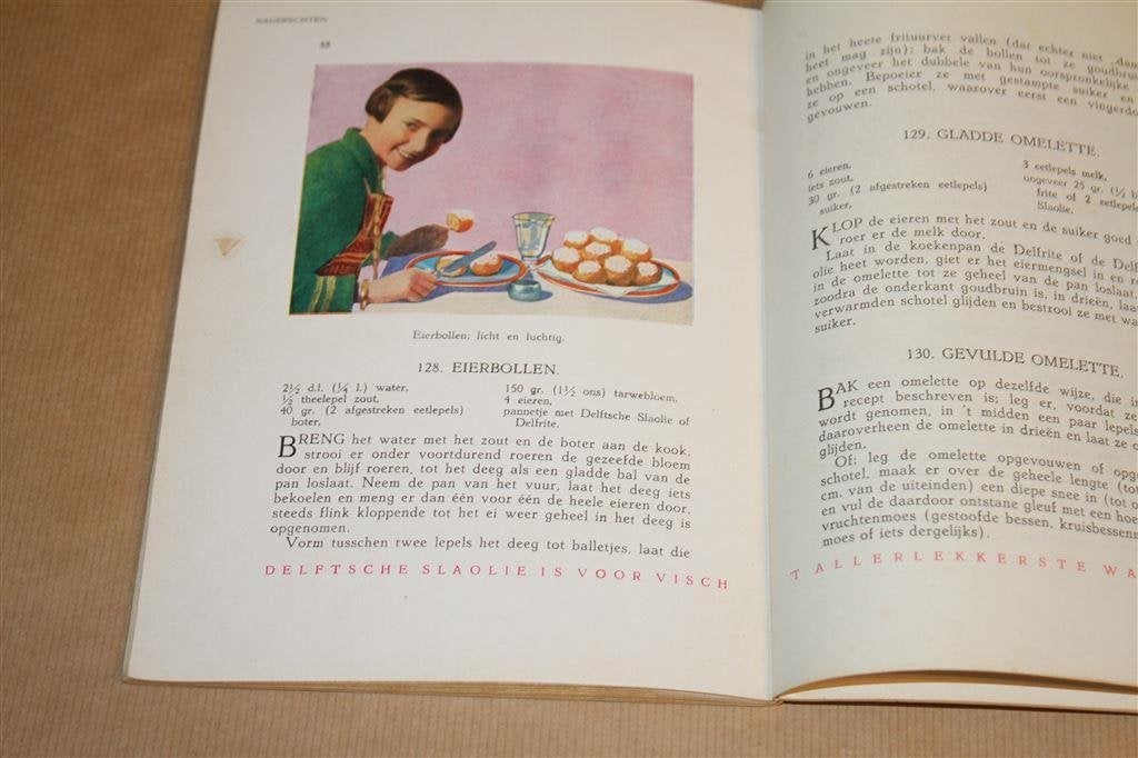 Calvé-Delft's zomerboekje. Recepten. ca. 1930., Boeken, Ophalen of Verzenden, Gelezen, Italië