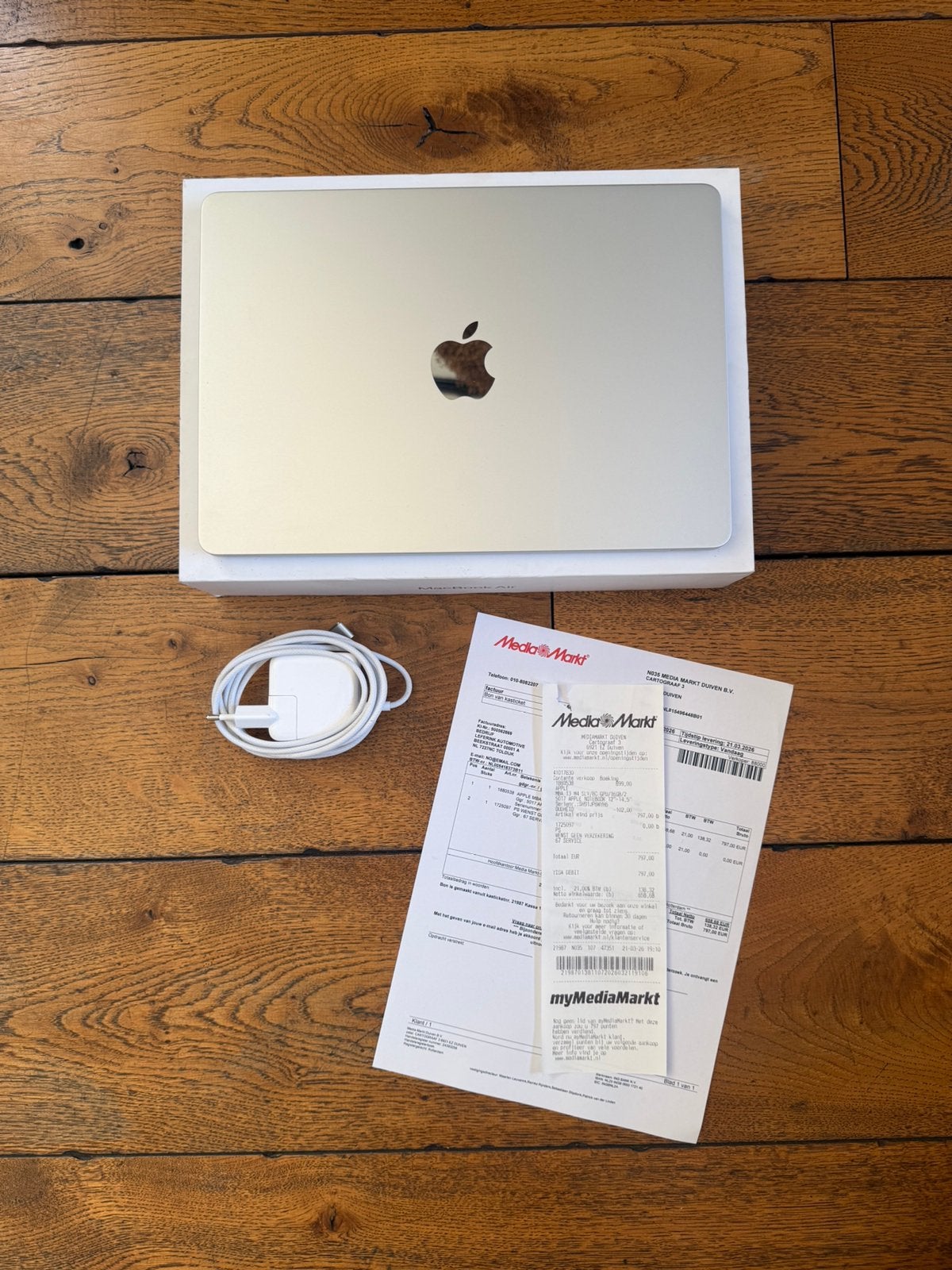 Macbook air M4 2025 nieuw