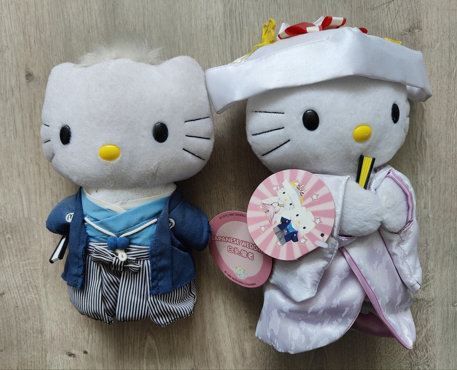 Hello Kitty & Dear Daniel Japanse Bruiloft McDonalds 2001, Verzamelen, Ophalen of Verzenden, Zo goed als nieuw