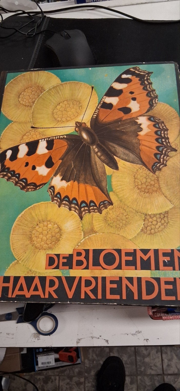 De Bloemen en Haar Vrienden - Geïllustreerd Natuurboek, Ophalen of Verzenden, Gelezen, Bloemen, Planten en Bomen, C. Rol
