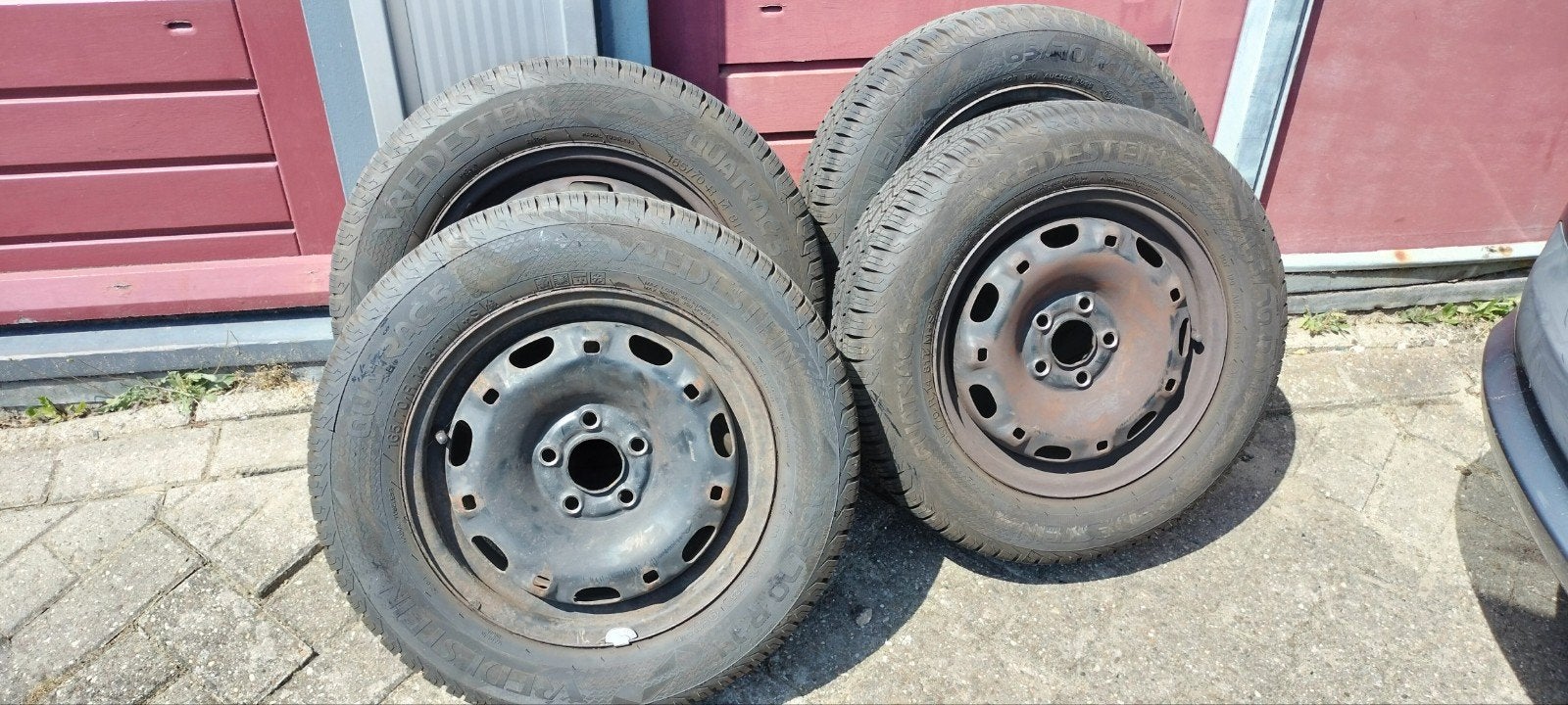 Vredestein 165/70/r14 All Seasons 5x100 Vw / ''15 4X108 Lm, Ophalen, 14 inch, Nieuw, All Season