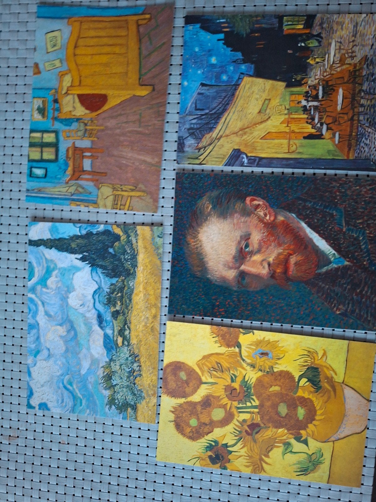 Set van 5 Van Gogh ansichtkaarten - Ongelopen, Ophalen of Verzenden, 1980 tot heden, Ongelopen