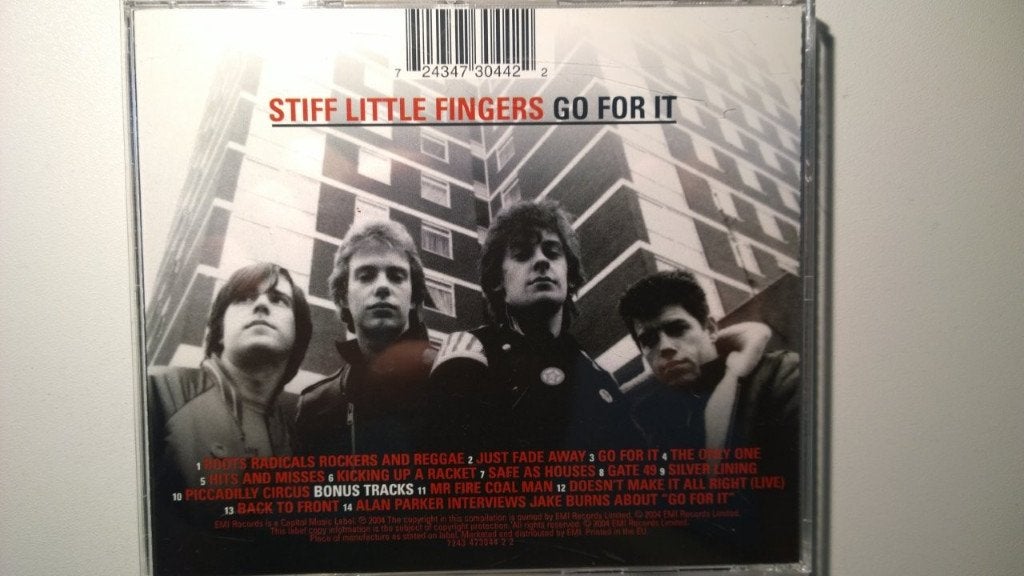 Stiff Little Fingers - Go For It, Ophalen of Verzenden, Zo goed als nieuw, Poprock, Album