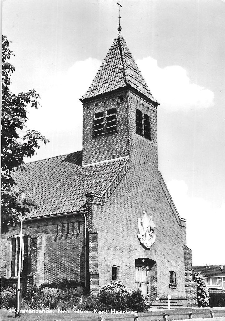 AK 's-Gravenzande - Ned. Herv. Kerk, Heenweg, Verzamelen, Verzenden, 1960 tot 1980, Ongelopen, Zuid-Holland