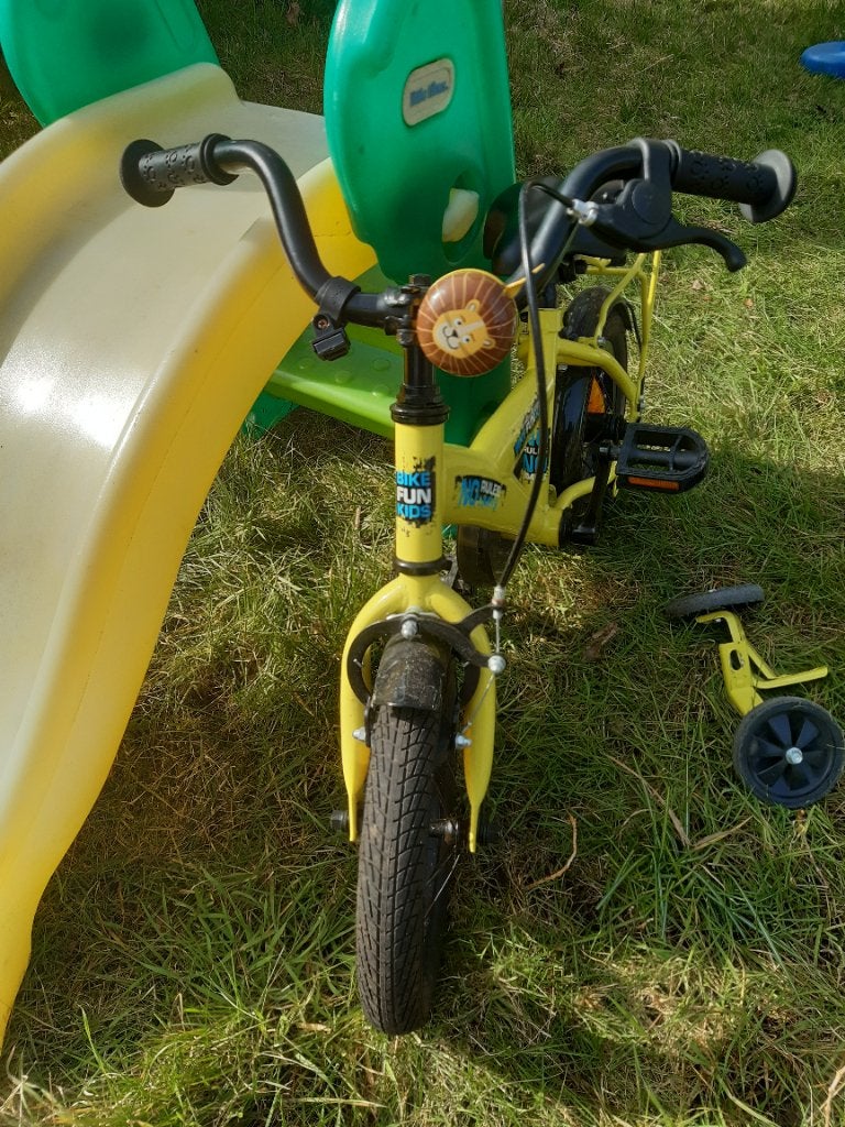 Peuterfiets met zijwieltjes, Ophalen, Nieuw, Trapvoertuig