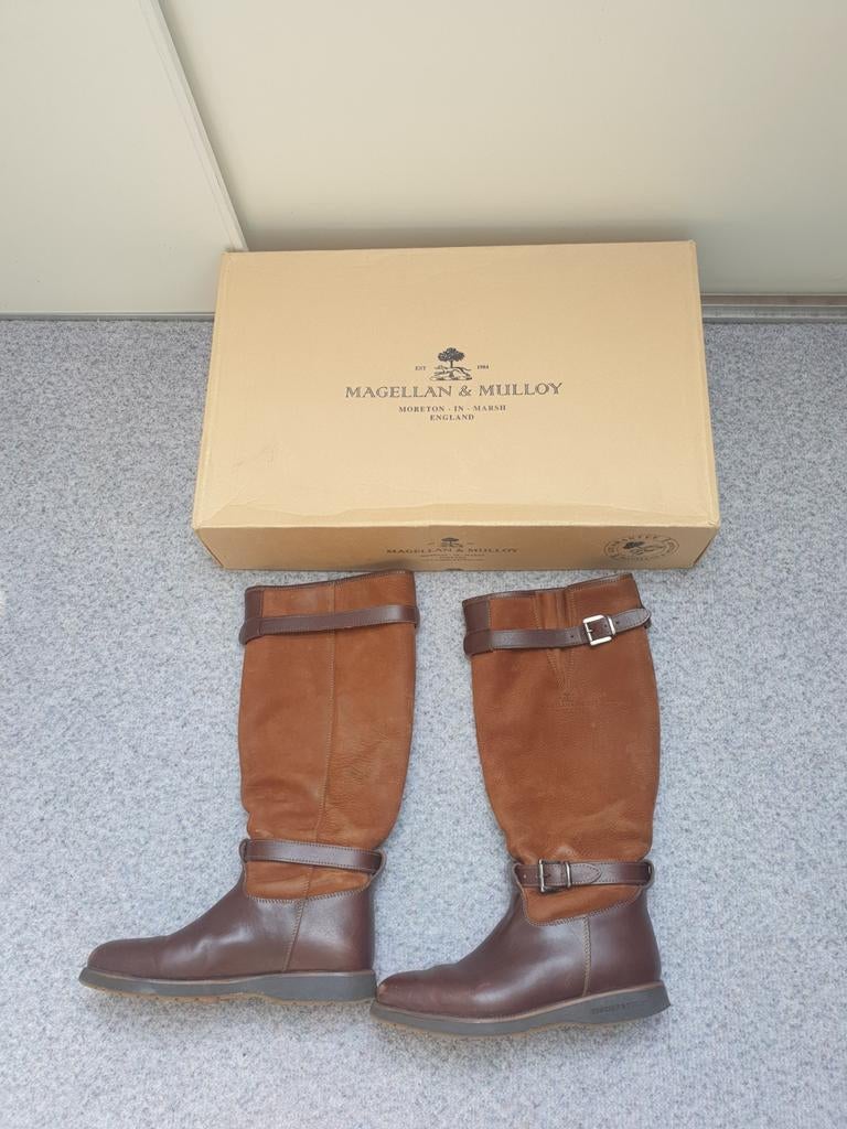 Magellan Mulloy outdoor laarzen 40, Kleding | Dames, Schoenen, Hoge laarzen, Bruin, Ophalen of Verzenden, Gedragen