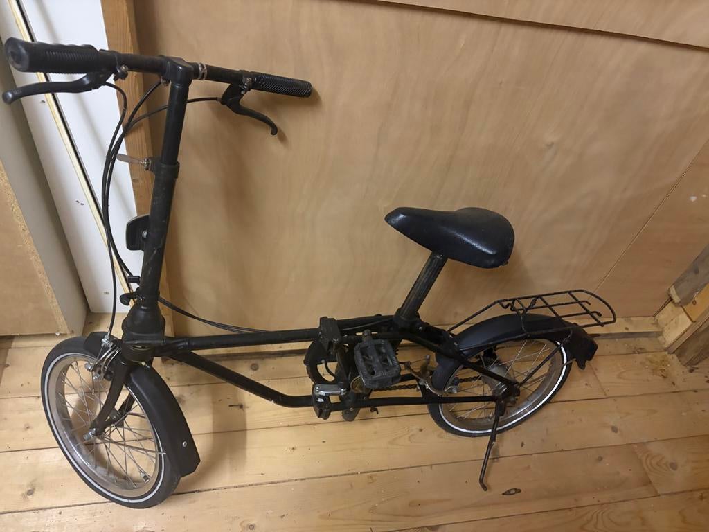 Compacte vouwfiets - Ideaal voor woon-werkverkeer, Gebruikt, Velgrem, 16 tot 18 inch, Versnellingen