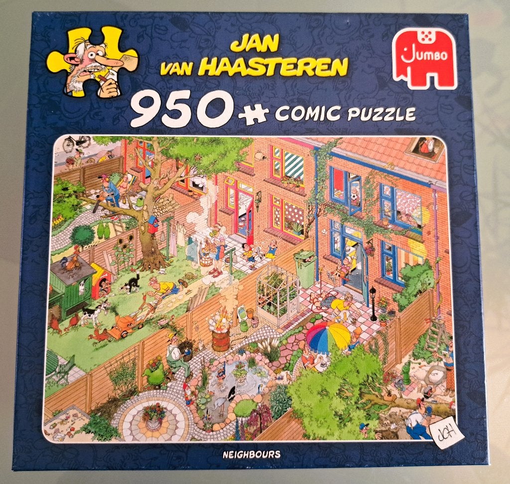 Jan van Haasteren puzzel Neighbours / Buren nr. 81527, Ophalen, 500 t/m 1500 stukjes, Zo goed als nieuw