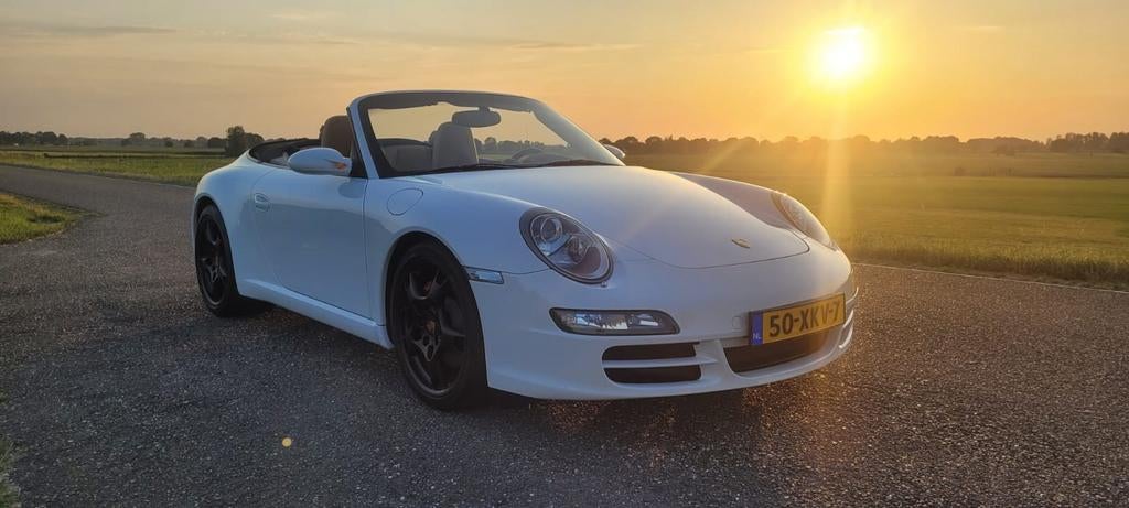 Porsche 2008 Wit, Auto's, Porsche, Automaat, Achterwielaandrijving, Beige, 1520 kg