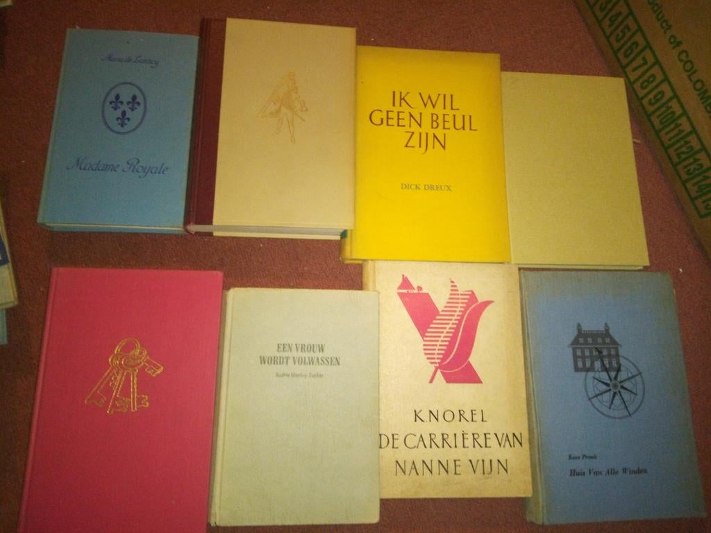 Diverse collectie vintage boeken - Romans en meer, Boeken, Romans, Gelezen, Nederland, Verzenden