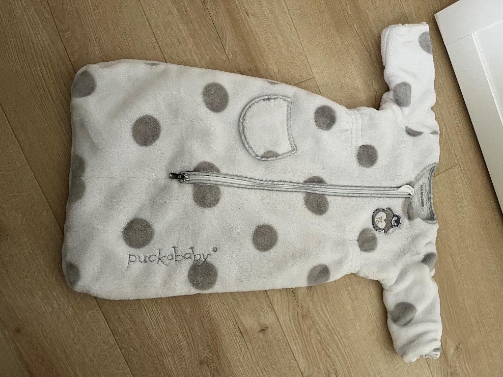Puck a baby slaapzak 0-6 maanden, Ophalen of Verzenden, Zo goed als nieuw, Minder dan 70 cm, Slaapzak