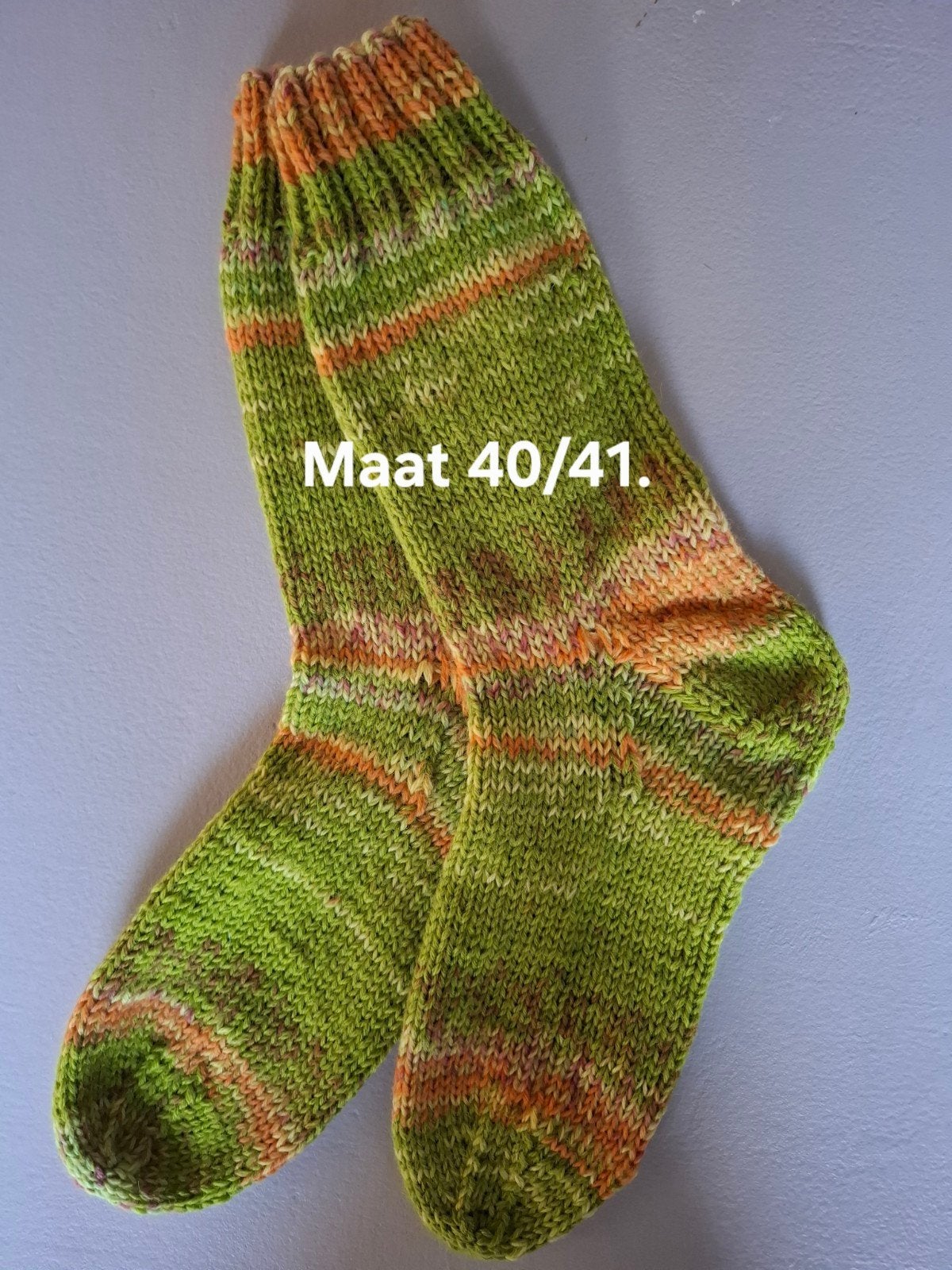 Handgebreide dikke sokken maat 40/41., Sokken en Kniesokken, Overige kleuren, Nieuw, Ophalen of Verzenden