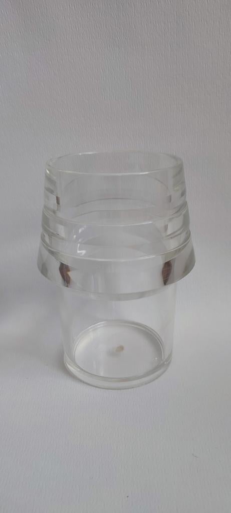 Alfio di Bella Design Wijn Champagne koeler  Acrylaat Vaas, Kunststof, Gebruikt, Ophalen of Verzenden, Minder dan 5 flessen